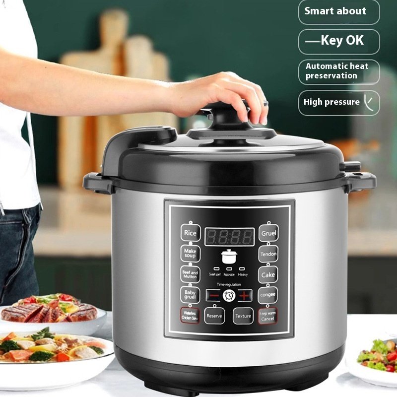 5L Pressure Cooker Multi-function Intelligent Reservation Timing Rice Cooker Household - Image 3