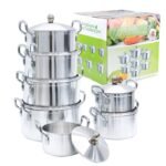 7-piece Kitchen Pot Set Aluminum Pot Suit - Image 2