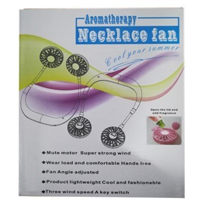 Charging portable lazy fan student desktop fan hanging neck fan - Image 3