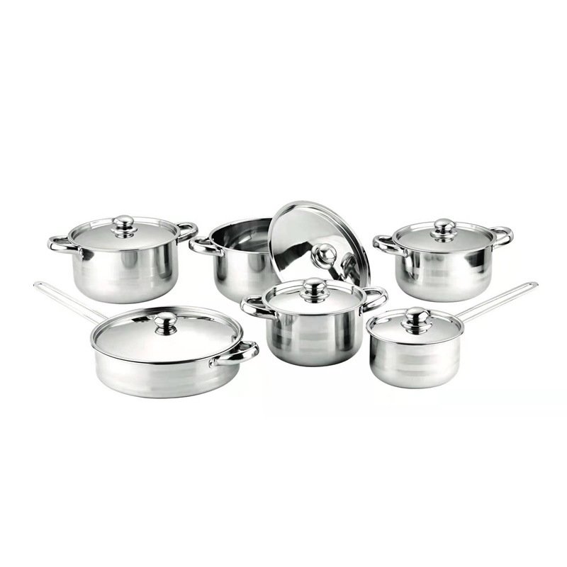 Thickened 15PCs Stainless Steel All Steel Pan Set - Image 5