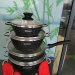 Non-stick aluminum pan set - Image 2