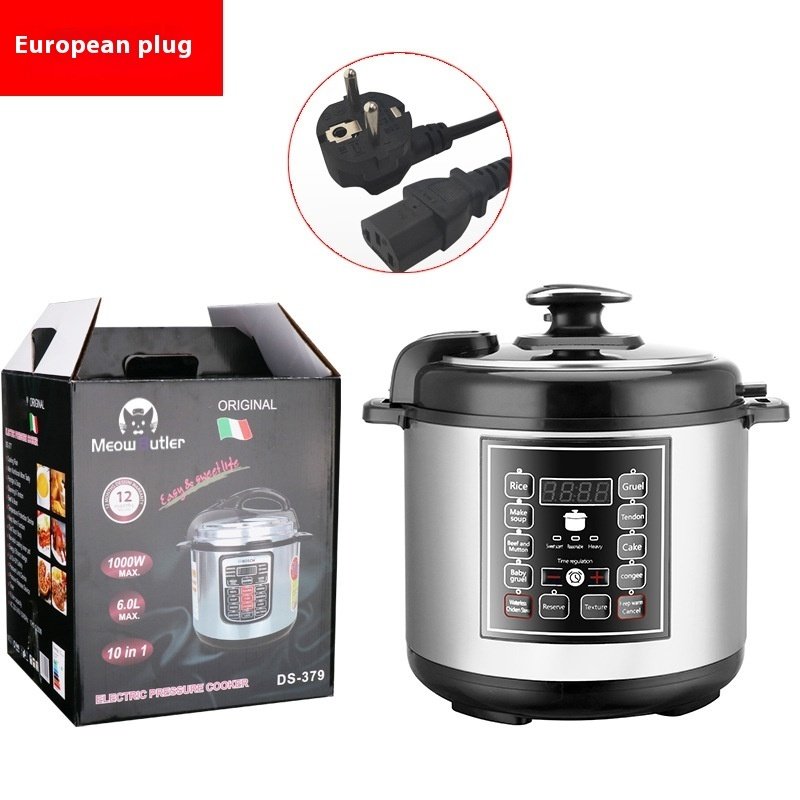5L Pressure Cooker Multi-function Intelligent Reservation Timing Rice Cooker Household - Image 4