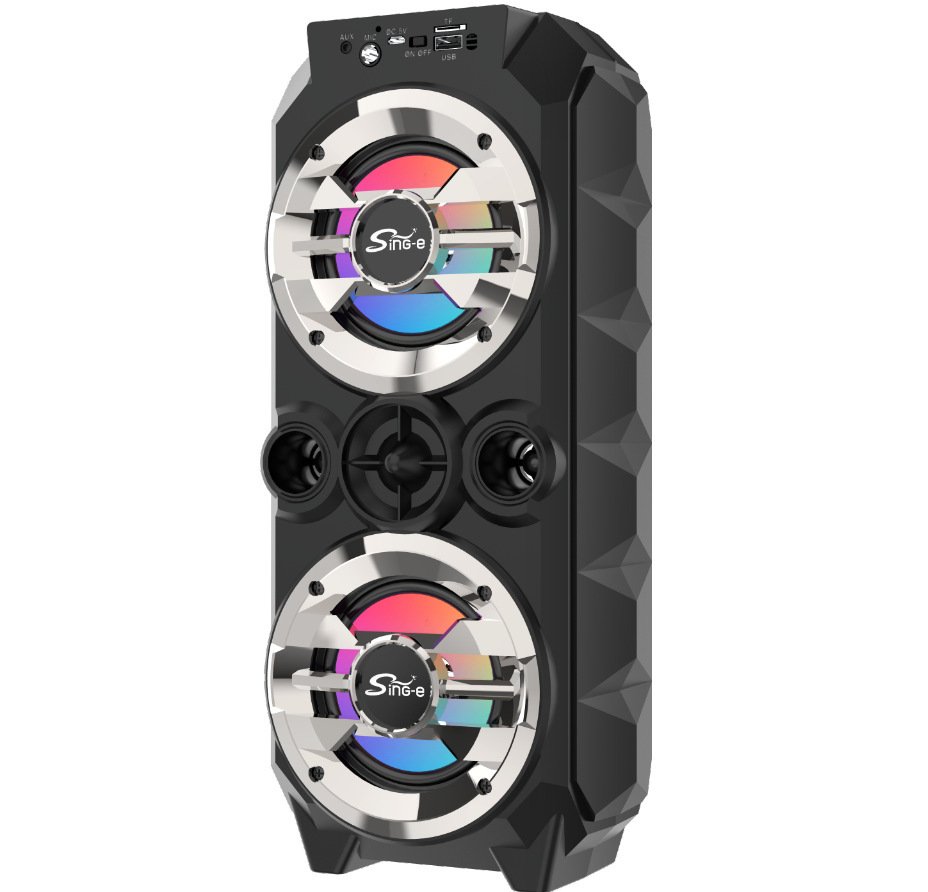 Wireless Color Light Portable Pull Rod Bluetooth Audio - Image 4