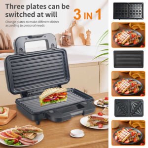 3 In 1 Sandwich Maker - Trendy Store
