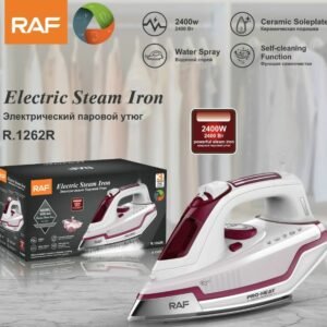 RAF Electric Steam Iron 2400W R.1262R - Trendy Store
