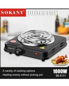 Sokany Electric Stove 1000W SK 5111 - Trendy Store
