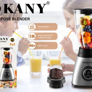 Sokany Multi-Purpose Blender 1.5L SK 1465 - Trendy Store