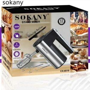 Sokany Stand Mixer 300W CX 6619 - Trendy Store